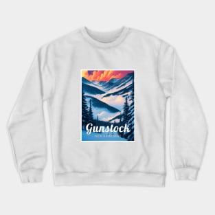 Gunstock ski - New Hampshire Crewneck Sweatshirt